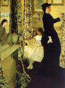 James Abbott McNeil Whistler Harmony in Green and Rose Spain oil painting artist